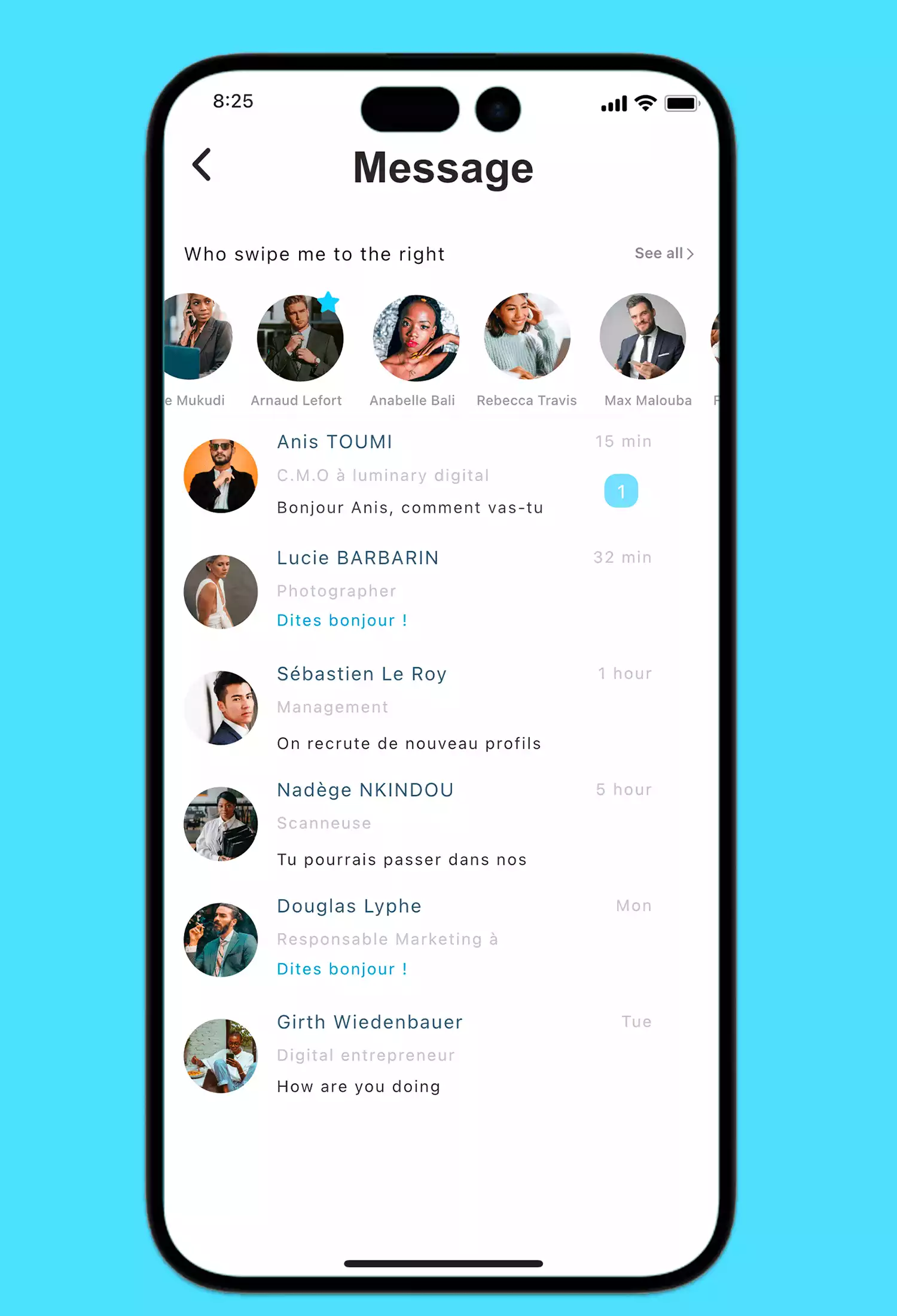 Discussions et Matchmaking